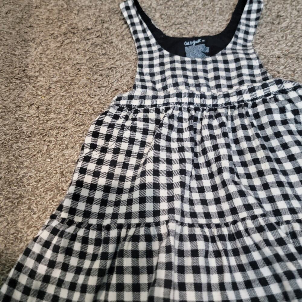 Cat&jack plaid sleeveless dress - Picture 3 of 7